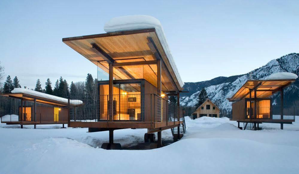 Vila Rolling Huts Mazama Exteriér fotografie